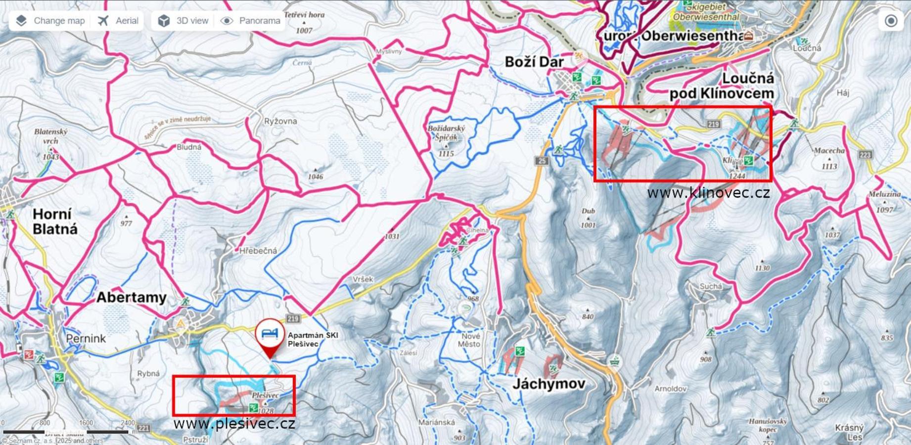 Apartman Ski Plesivec Abertamy Exteriör bild